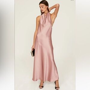 NWT Vince Halter Cowl Neck Dress